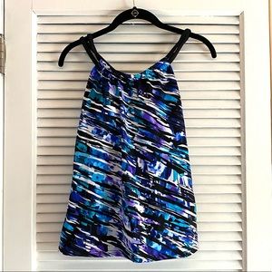 NWOT High Neck Swim Tankini Top